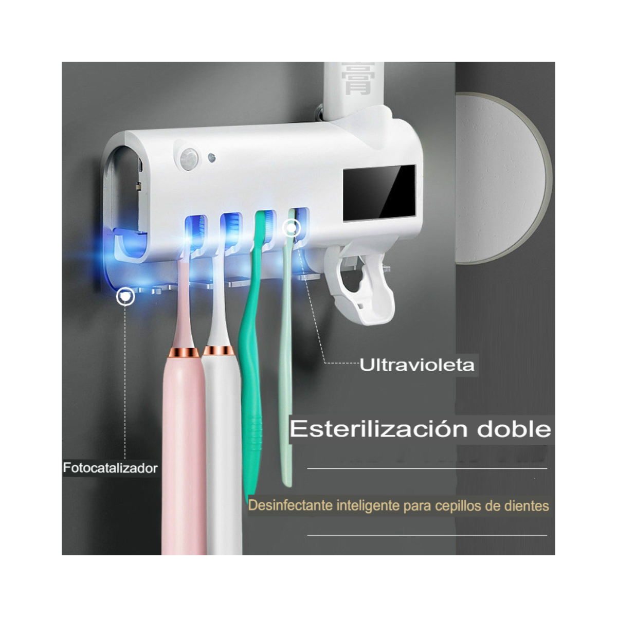 Desinfectante De Cepillo de Dientes UV - 2C STORE